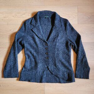 Retro Boiled Wool Business Jacket